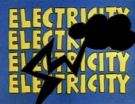 Screenshots from the 1979 Focus Design, Inc. cartoon Electricity, Electricity