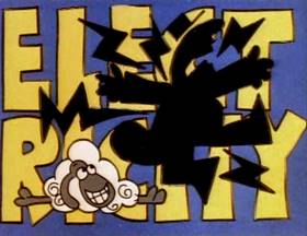 Screenshots from the 1979 Focus Design, Inc. cartoon Electricity, Electricity