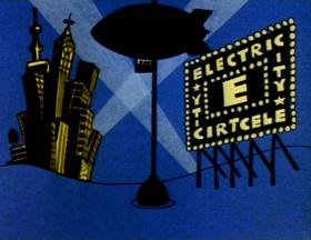 Screenshots from the 1979 Focus Design, Inc. cartoon Electricity, Electricity