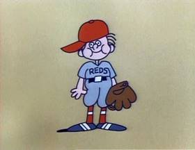 Screenshots from the 1979 Focus Design, Inc. cartoon Them Not-So-Dry Bones