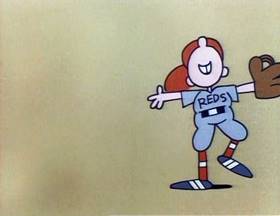 Screenshots from the 1979 Focus Design, Inc. cartoon Them Not-So-Dry Bones