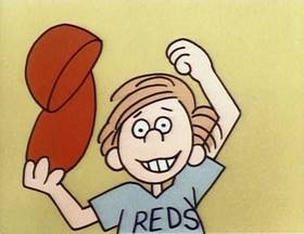 Screenshots from the 1979 Focus Design, Inc. cartoon Them Not-So-Dry Bones