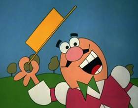 Screenshots from the 1979 Focus Design, Inc. cartoon The Greatest Show on Earth