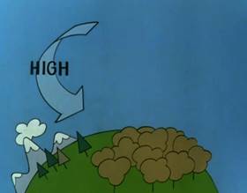 Screenshots from the 1979 Focus Design, Inc. cartoon The Greatest Show on Earth