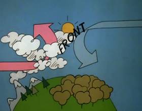 Screenshots from the 1979 Focus Design, Inc. cartoon The Greatest Show on Earth