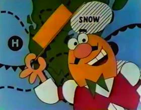 Screenshots from the 1979 Focus Design, Inc. cartoon The Greatest Show on Earth