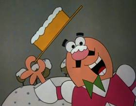 Screenshots from the 1979 Focus Design, Inc. cartoon The Greatest Show on Earth