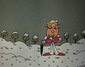 Screenshots from the 1979 Focus Design, Inc. cartoon The Greatest Show on Earth