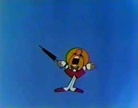 Screenshots from the 1979 Focus Design, Inc. cartoon The Greatest Show on Earth