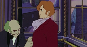 Screenshots from the 1979 TMS Entertainment cartoon Lupin III: The Castle of Cagliostro