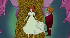 Screenshots from the 1979 TMS Entertainment cartoon Lupin III: The Castle of Cagliostro