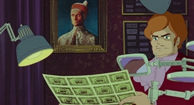 Screenshots from the 1979 TMS Entertainment cartoon Lupin III: The Castle of Cagliostro