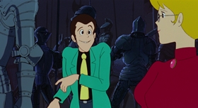 Screenshots from the 1979 TMS Entertainment cartoon Lupin III: The Castle of Cagliostro