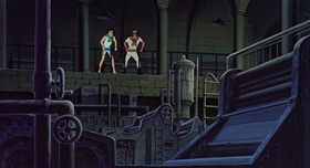Screenshots from the 1979 TMS Entertainment cartoon Lupin III: The Castle of Cagliostro