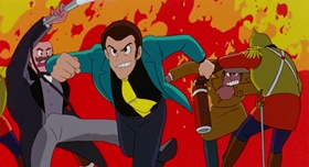 Screenshots from the 1979 TMS Entertainment cartoon Lupin III: The Castle of Cagliostro