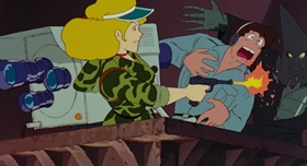 Screenshots from the 1979 TMS Entertainment cartoon Lupin III: The Castle of Cagliostro
