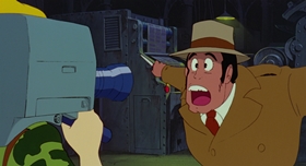 Screenshots from the 1979 TMS Entertainment cartoon Lupin III: The Castle of Cagliostro