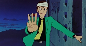 Screenshots from the 1979 TMS Entertainment cartoon Lupin III: The Castle of Cagliostro
