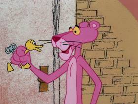 Screenshots from the 1979 DePatie Freleng cartoon Pink Quackers