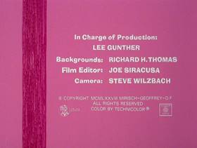 Screenshots from the 1979 DePatie Freleng cartoon Pink Quackers