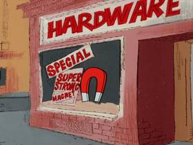 Screenshots from the 1979 DePatie Freleng cartoon Pink Pull