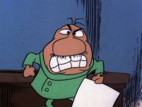 Screenshots from the 1979 DePatie Freleng cartoon Doctor Pink