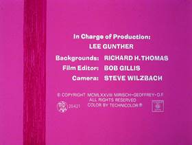 Screenshots from the 1979 DePatie Freleng cartoon Doctor Pink