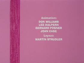 Screenshots from the 1979 DePatie Freleng cartoon Pink Suds