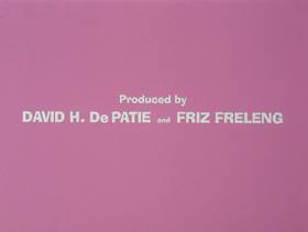 Screenshots from the 1979 DePatie Freleng cartoon Pink Suds
