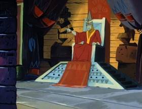 Screenshots from the 1980 Ruby-Spears cartoon Harvest of Doom