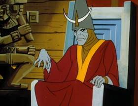 Screenshots from the 1980 Ruby-Spears cartoon Harvest of Doom