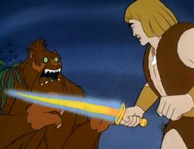 Screenshots from the 1980 Ruby-Spears cartoon Harvest of Doom