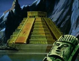 Screenshots from the 1980 Ruby-Spears cartoon Harvest of Doom