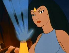 Screenshots from the 1980 Ruby-Spears cartoon Harvest of Doom