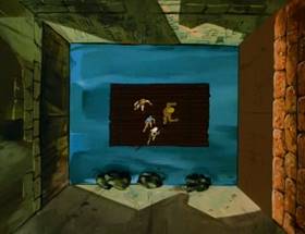 Screenshots from the 1980 Ruby-Spears cartoon Harvest of Doom
