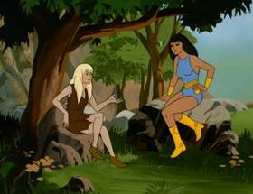 Screenshots from the 1980 Ruby-Spears cartoon Harvest of Doom