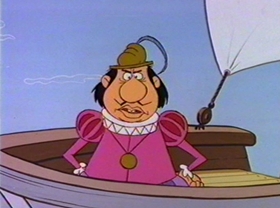 Screenshots from the 1981 Warner Bros. cartoon Bugs Bunny: All American Hero