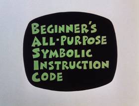 Screenshots from the 1983 Focus Design, Inc. cartoon Software