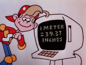 Screenshots from the 1983 Focus Design, Inc. cartoon Software