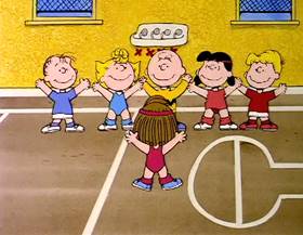 Screenshots from the 1984 Bill Melendez Productions cartoon It