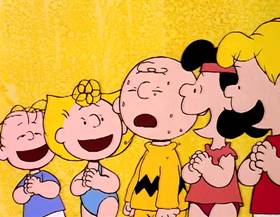 Screenshots from the 1984 Bill Melendez Productions cartoon It