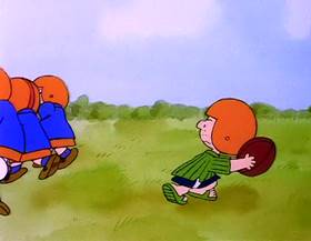 Screenshots from the 1984 Bill Melendez Productions cartoon It