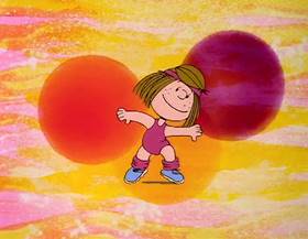 Screenshots from the 1984 Bill Melendez Productions cartoon It