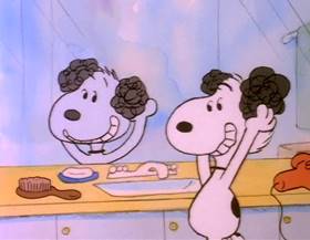 Screenshots from the 1984 Bill Melendez Productions cartoon It