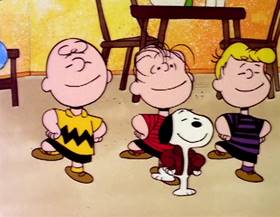 Screenshots from the 1984 Bill Melendez Productions cartoon It