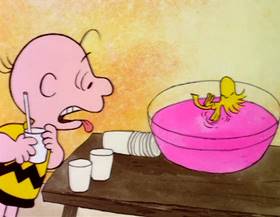 Screenshots from the 1984 Bill Melendez Productions cartoon It