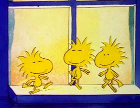 Screenshots from the 1984 Bill Melendez Productions cartoon It