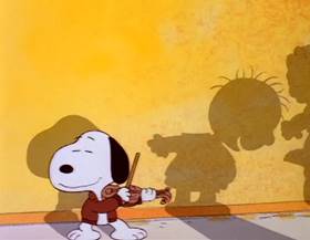 Screenshots from the 1984 Bill Melendez Productions cartoon It