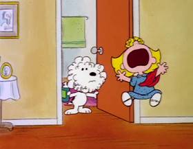 Screenshots from the 1984 Bill Melendez Productions cartoon It