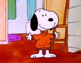 Screenshots from the 1984 Bill Melendez Productions cartoon It